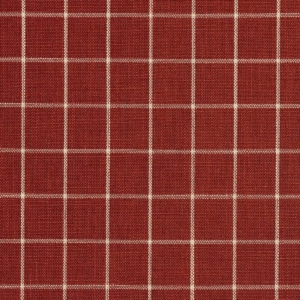 M306 Brick Checkerboard upholstery and drapery fabric by the yard full size image