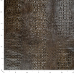 Image of Nile Walnut showing scale of leather