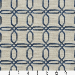 Image of R140 Cobalt showing scale of fabric