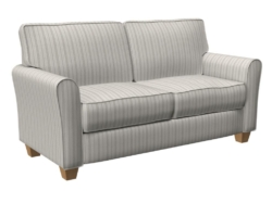 R345 Cloud Stripe fabric upholstered on furniture scene