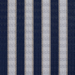 S116 Cobalt Stripe Outdoor upholstery fabric by the yard full size image