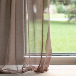 SH113 Twig drapery fabric on window treatments
