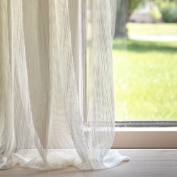 SH183 Popcorn drapery fabric on window treatments