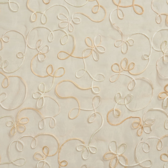 SH47 Champagne drapery sheer by the yard full size image