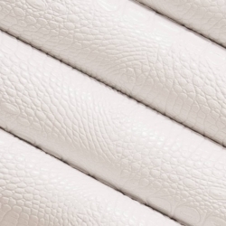 V612 White Upholstery vinyl Closeup to show texture