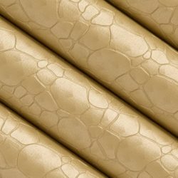 V754 Butter Upholstery vinyl Closeup to show texture