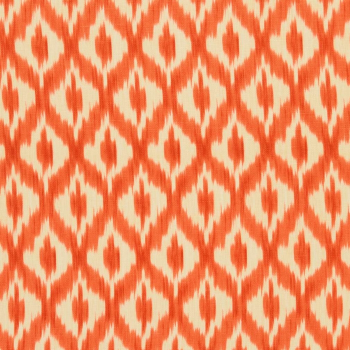 X779 Coral upholstery and drapery fabric by the yard full size image