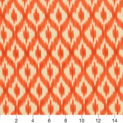 Image of X779 Coral showing scale of fabric
