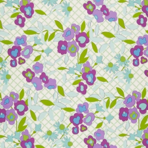 X795 Bluebell upholstery and drapery fabric by the yard full size image