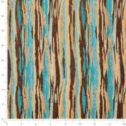 Image of Y1007 Turquoise showing scale of fabric