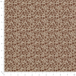 Image of Y1113 Hickory showing scale of fabric