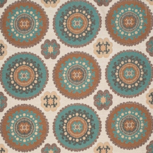 Y1170 Aqua upholstery fabric by the yard full size image