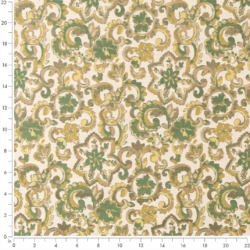 Image of Y610 Chartreuse showing scale of fabric