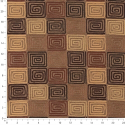 Image of Y654 Bronze showing scale of fabric