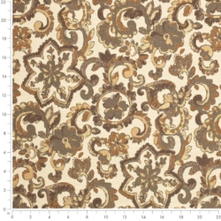 Image of Y887 Walnut showing scale of fabric