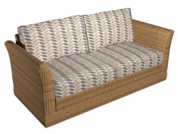 i9000-18 fabric upholstered on furniture scene