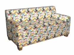 i9400-01 fabric upholstered on furniture scene