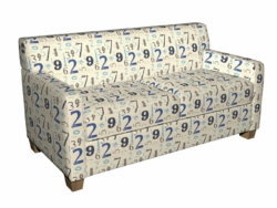 i9400-06 fabric upholstered on furniture scene