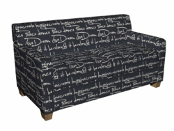 i9400-16 fabric upholstered on furniture scene