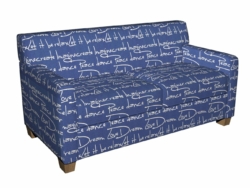 i9400-18 fabric upholstered on furniture scene