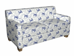 i9400-20 fabric upholstered on furniture scene