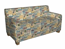 i9400-24 fabric upholstered on furniture scene
