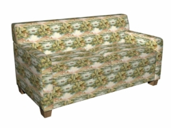 i9600-01 fabric upholstered on furniture scene