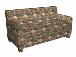 i9600-02 fabric upholstered on furniture scene