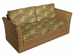 i9600-25 fabric upholstered on furniture scene
